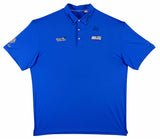 John Daly Authentic Signed Match Worn Blue Polo Shirt BAS #BK84738