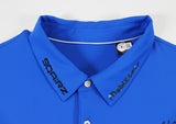 John Daly Authentic Signed Match Worn Blue Polo Shirt BAS #BK84740