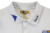 John Daly Authentic Signed Match Worn White Loudmouth Polo Shirt BAS #BK84742