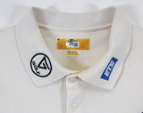 John Daly Authentic Signed Match Worn White Loudmouth Polo Shirt BAS #BK84745