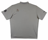 John Daly Authentic Signed Match Worn Grey Team Polo Shirt BAS #BK84750