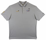 John Daly Authentic Signed Match Worn Grey Polo Shirt BAS #BK84749