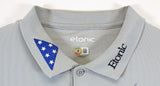 John Daly Authentic Signed Match Worn Grey Polo Shirt BAS #BK84753