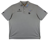 John Daly Authentic Signed Match Worn Grey Loudmouth Polo Shirt BAS #BK84752