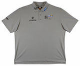 John Daly Authentic Signed Match Worn Grey Loudmouth Polo Shirt BAS #BK84751