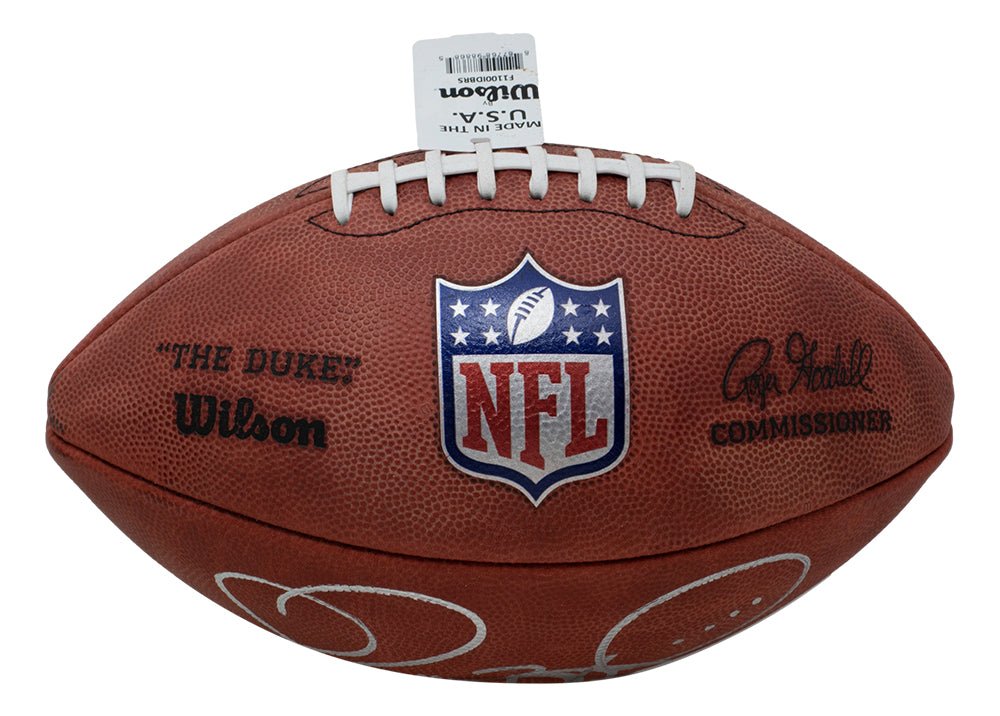 Jerome Bettis Signed Pittsburgh Steelers Wilson The Duke Football JSA Hologram - Sports Integrity