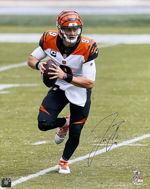 Joe Burrow Signed 16x20 Cincinnati Bengals Football Photo Fanatics - Sports Integrity