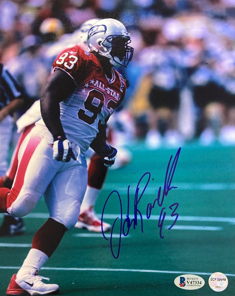 John Randle Signed 8x10 Seattle Seahawks Photo BAS - Sports Integrity