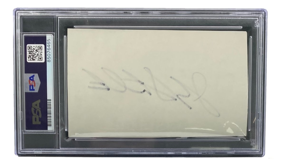 John Stockton Utah Jazz Signed Slabbed Book Cut Signature PSA/DNA - Sports Integrity