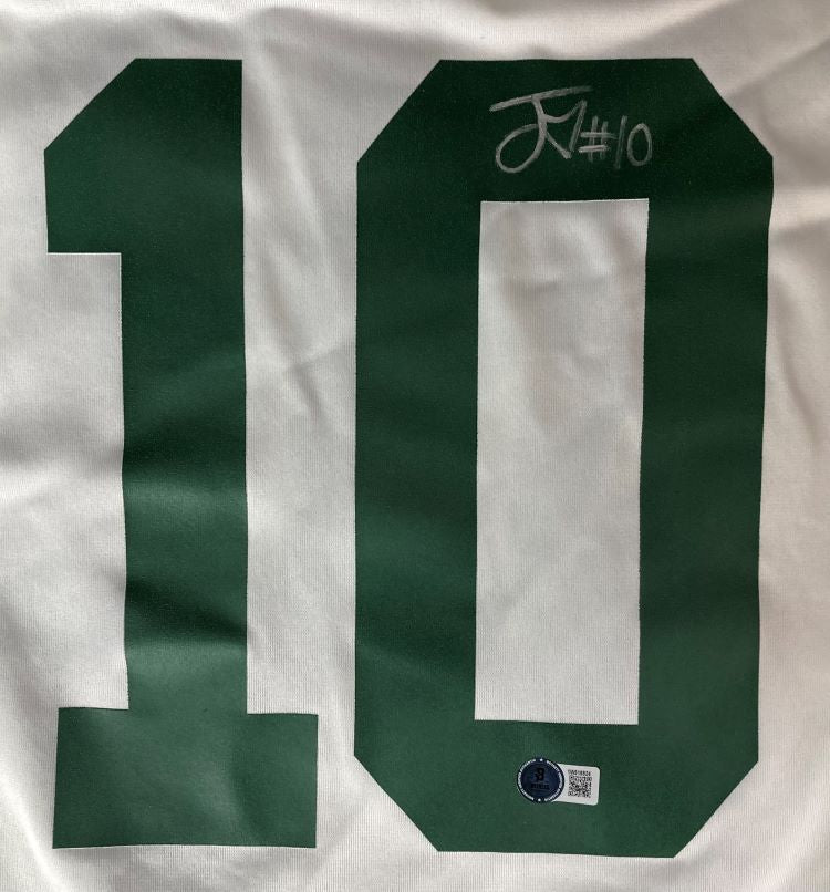 Jordan Love Signed Green Bay Packers White Nike Game Replica Jersey BAS ITP - Sports Integrity