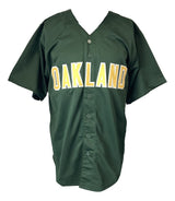 Jose Canseco Oakland Signed Green Baseball Jersey Sports Integrity - Sports Integrity