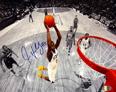 Jrue Holiday Signed 8x10 Philadelphia 76ers Dunk Photo SI - Sports Integrity