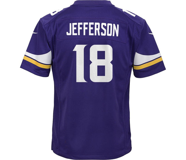 Justin Jefferson Minnesota Vikings Purple Nike Game Large Jersey - Sports Integrity