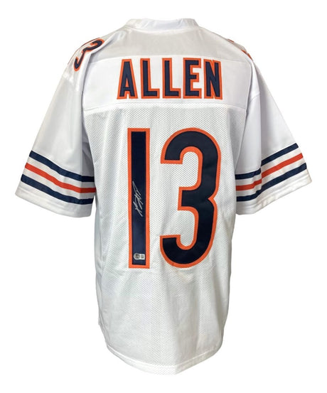 Keenan Allen Chicago Signed White Football Jersey BAS - Sports Integrity