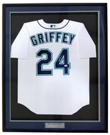 Ken Griffey Jr. Signed Framed Seattle Mariners Nike Baseball Jersey JSA Hologram