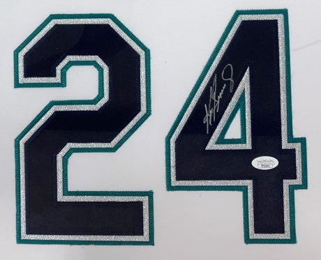 Ken Griffey Jr. Signed Framed Seattle Mariners Nike Baseball Jersey JSA Hologram