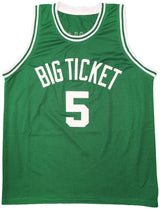 Kevin Garnett Boston Signed Green Basketball Jersey BAS - Sports Integrity