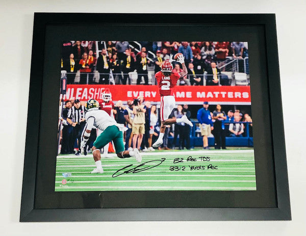 CEEDEE LAMB Autographed Oklahoma Sooners 16" x 20" Stats Framed Photograph FANATICS LE 22