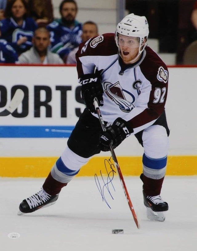 Gabriel Landeskog Signed 16x20 Colorado Avalanche Photo JSA - Sports Integrity