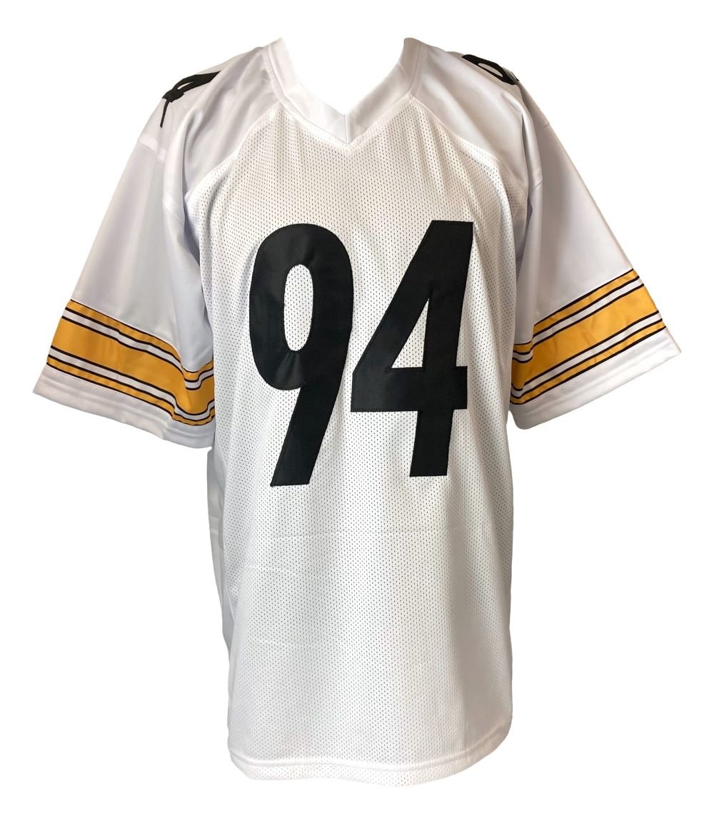 Lawrence Timmons Pittsburgh Signed White Football Jersey JSA Hologram - Sports Integrity