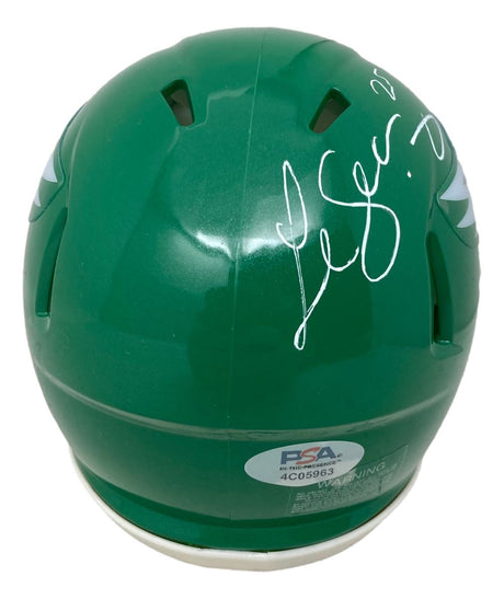 LeSean McCoy Signed Philadelphia Eagles Kelly Green Mini Speed Helmet PSA/DNA - Sports Integrity