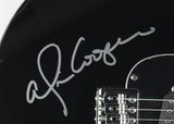 Alice Cooper Signed Black Full-Size Electric Guitar (Beckett)