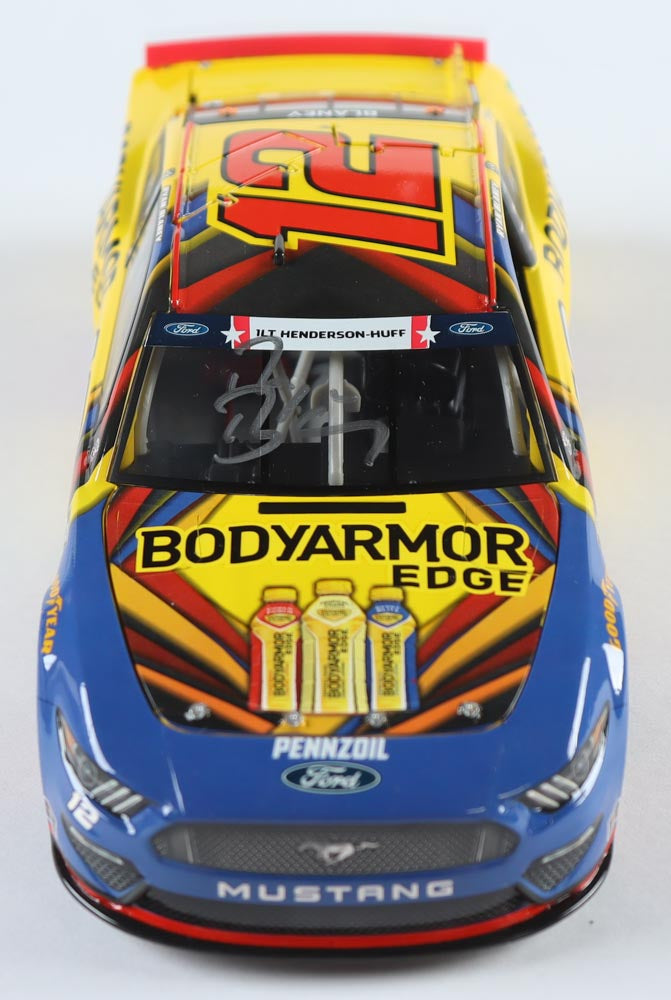 Ryan Blaney Signed 2021 #12 BodyArmor Edge Diecast Car - Limited Edition 504