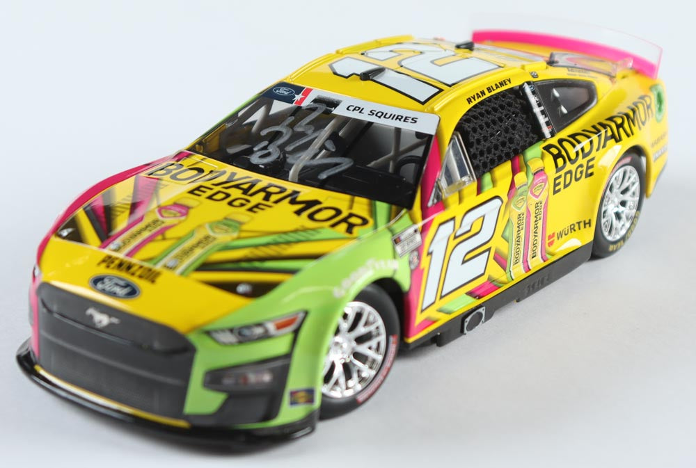 Ryan Blaney Signed 2022 BodyArmor Edge #12 Diecast Car | 1:24 Scale (Limited Edition)