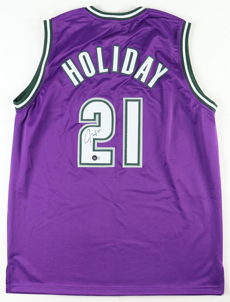 Jrue Holiday Signed Jersey (Beckett)