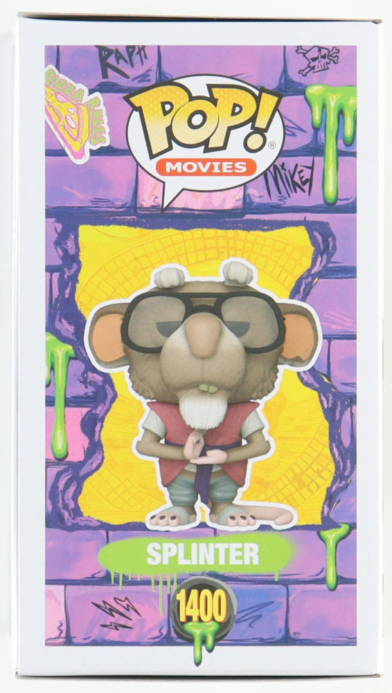 Kevin Eastman Signed "Teenage Mutant Ninja Turtles" Mutant Mayhem #1400 Splinter Funko Pop! Vinyl Figure (PA)