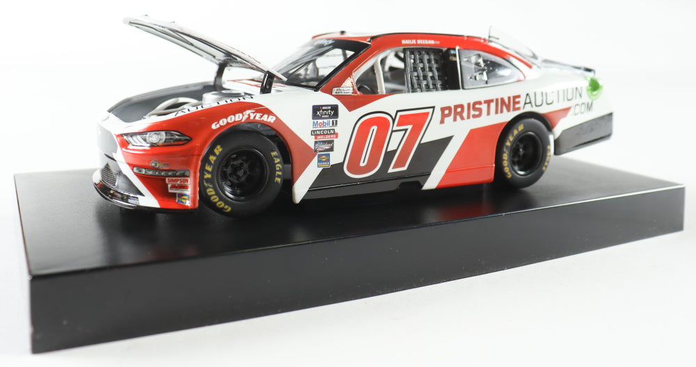 Hailie Deegan Signed LE NASCAR #07 | Xfinity Debut | Pristine Auction 2022 Mustang - 1:24 Premium Action Diecast Car (Deegan COA)