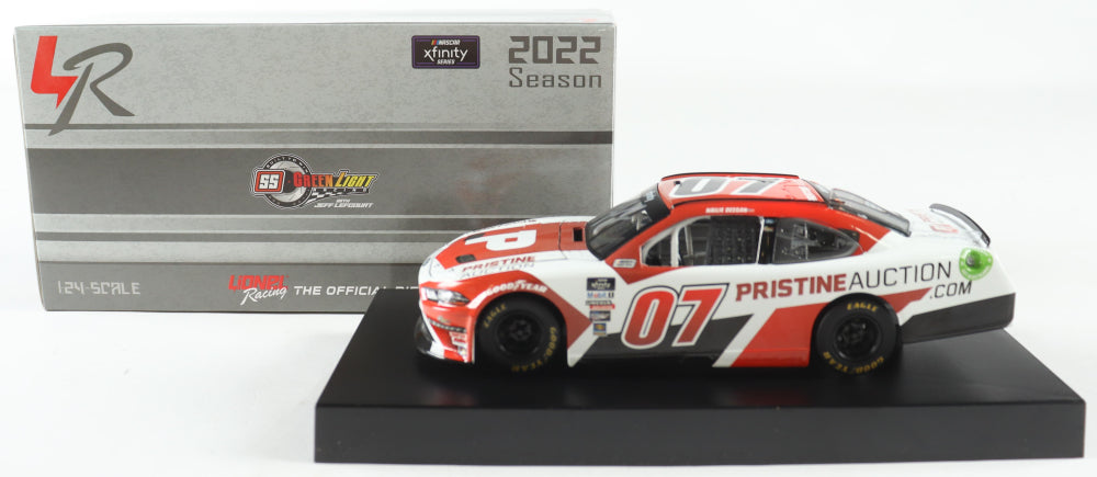 Hailie Deegan Signed LE NASCAR #07 | Xfinity Debut | Pristine Auction 2022 Mustang - 1:24 Premium Action Diecast Car (Deegan COA)