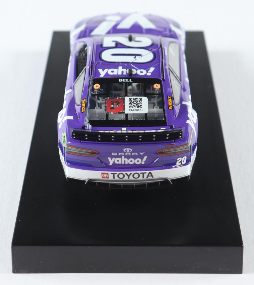 Christopher Bell Signed 2022 #20 Yahoo Toyota 1:24 Diecast Car – Limited Edition