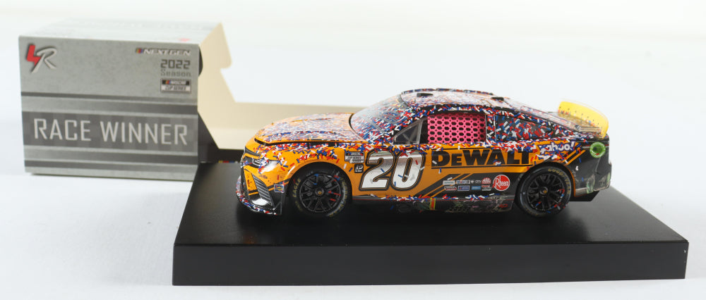 Christopher Bell Signed 2022 Charlotte Roval Win Diecast | Limited Edition 1:24