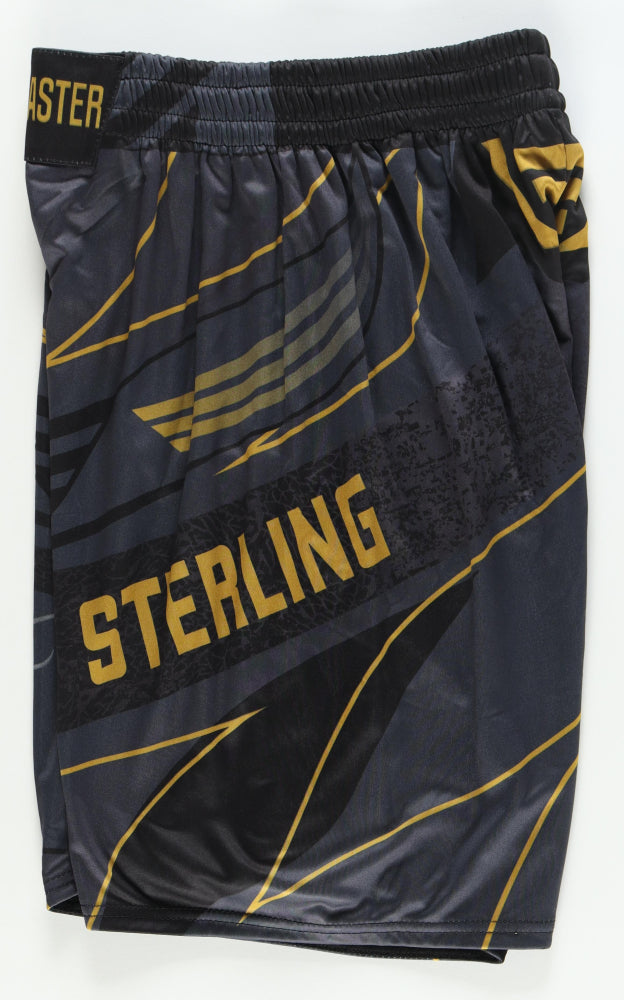 Aljamain Sterling Signed Custom Fight Shorts (Beckett)