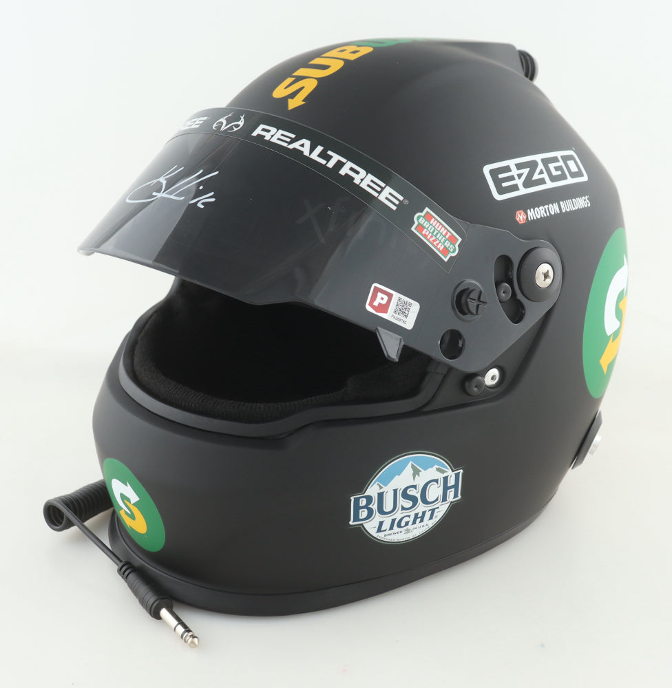 Kevin Harvick Signed NASCAR Full-Size Replica Helmet – Subway Design (COA)