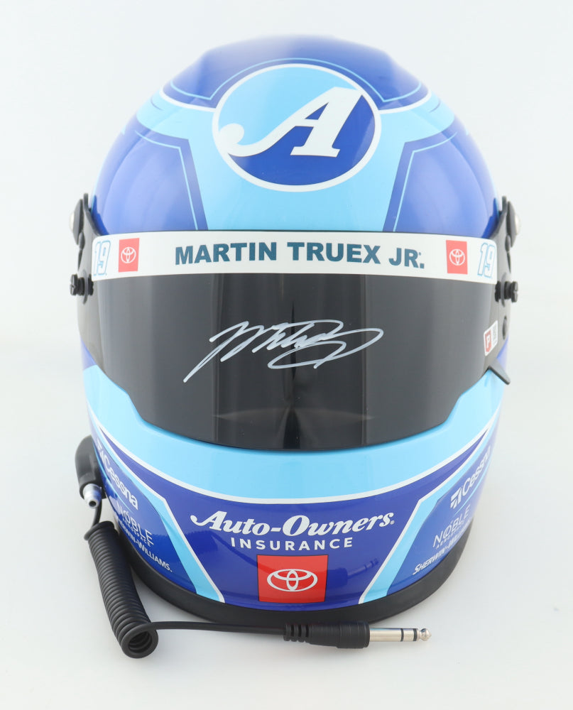 Martin Truex Jr. Autographed Auto-Owners Insurance Full-Size NASCAR Helmet (COA)