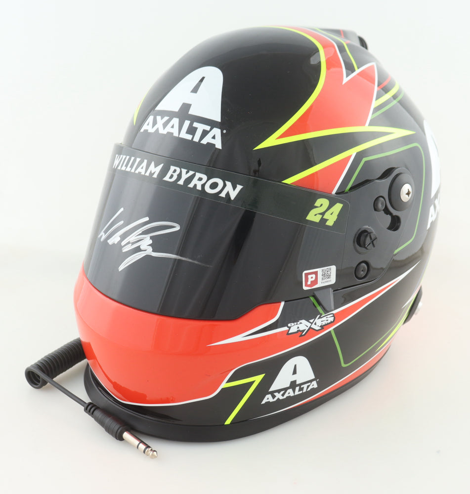 William Byron Signed NASCAR #24 Axalta Full-Size Helmet (PA)