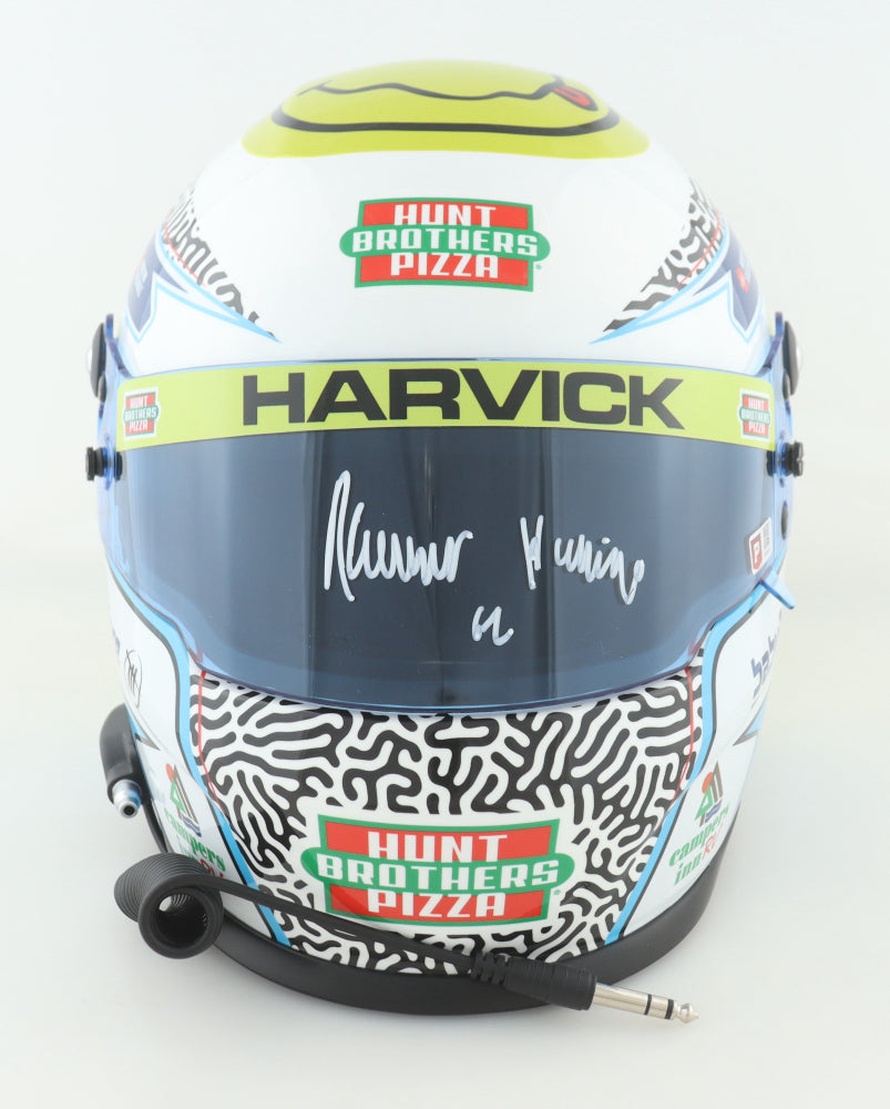 Keelan Harvick Signed 2023 Full-Size European Helmet with COA