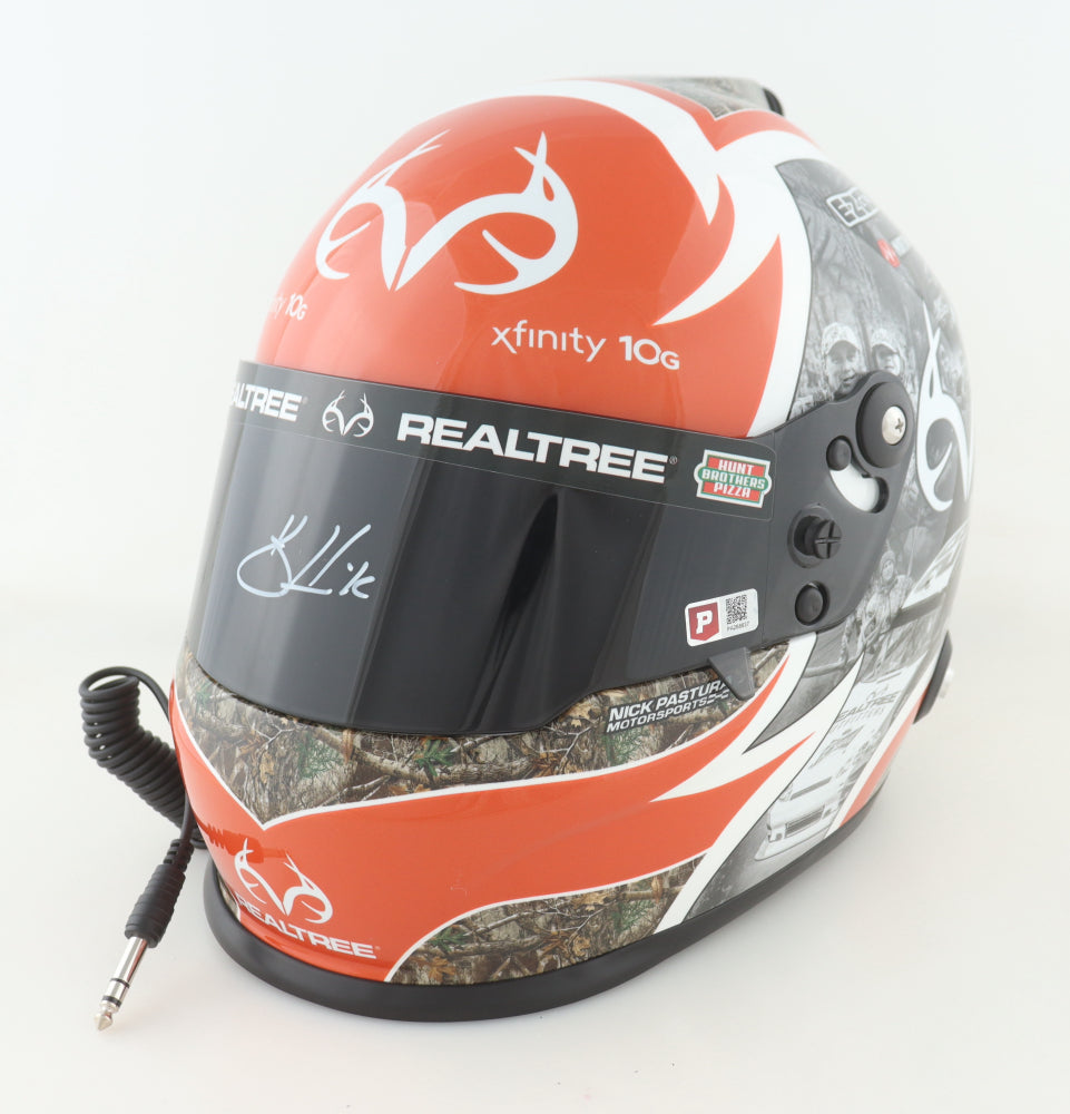 Kevin Harvick Autographed Full-Size NASCAR Realtree Helmet (COA)