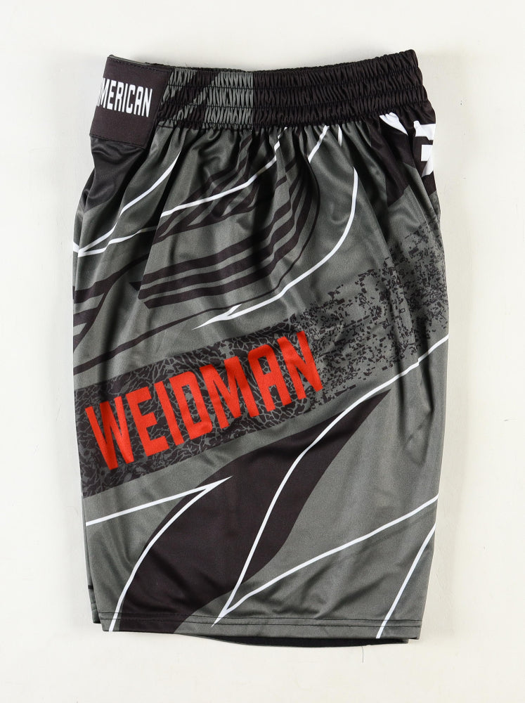 Chris Weidman Signed Custom Fight Shorts (PA)