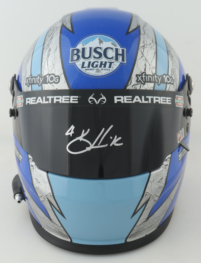 Kevin Harvick Autographed NASCAR Helmet - Signed & Inscribed "4"