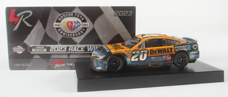 Christopher Bell Signed 2023 DeWalt/Powerstack Bristol Win | 1:24 Diecast Car (Bell COA)