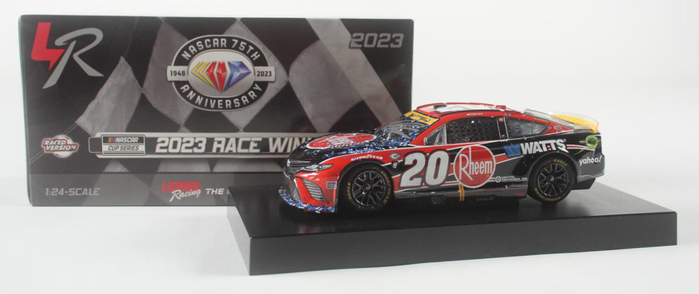 Christopher Bell Signed 2023 Rheem Homestead-Miami Win | 1:24 Diecast Car (Bell COA)