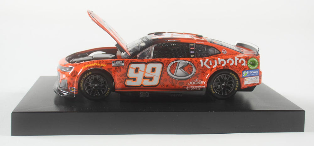 Daniel Suarez Signed 2024 #99 Kubota Day of the Dead 1:24 Diecast Car (Suarez COA)