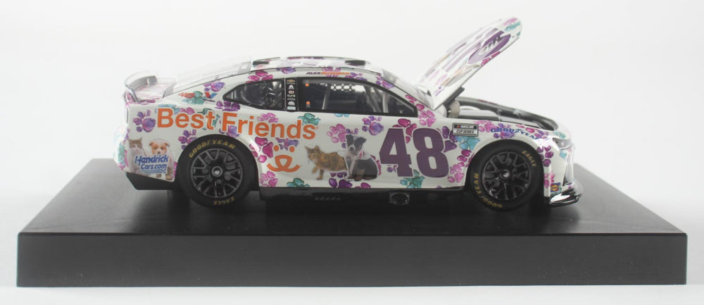 Alex Bowman Signed 2024 #48 Ally Hendricks Best Friends 1:24 Diecast Car (PA)