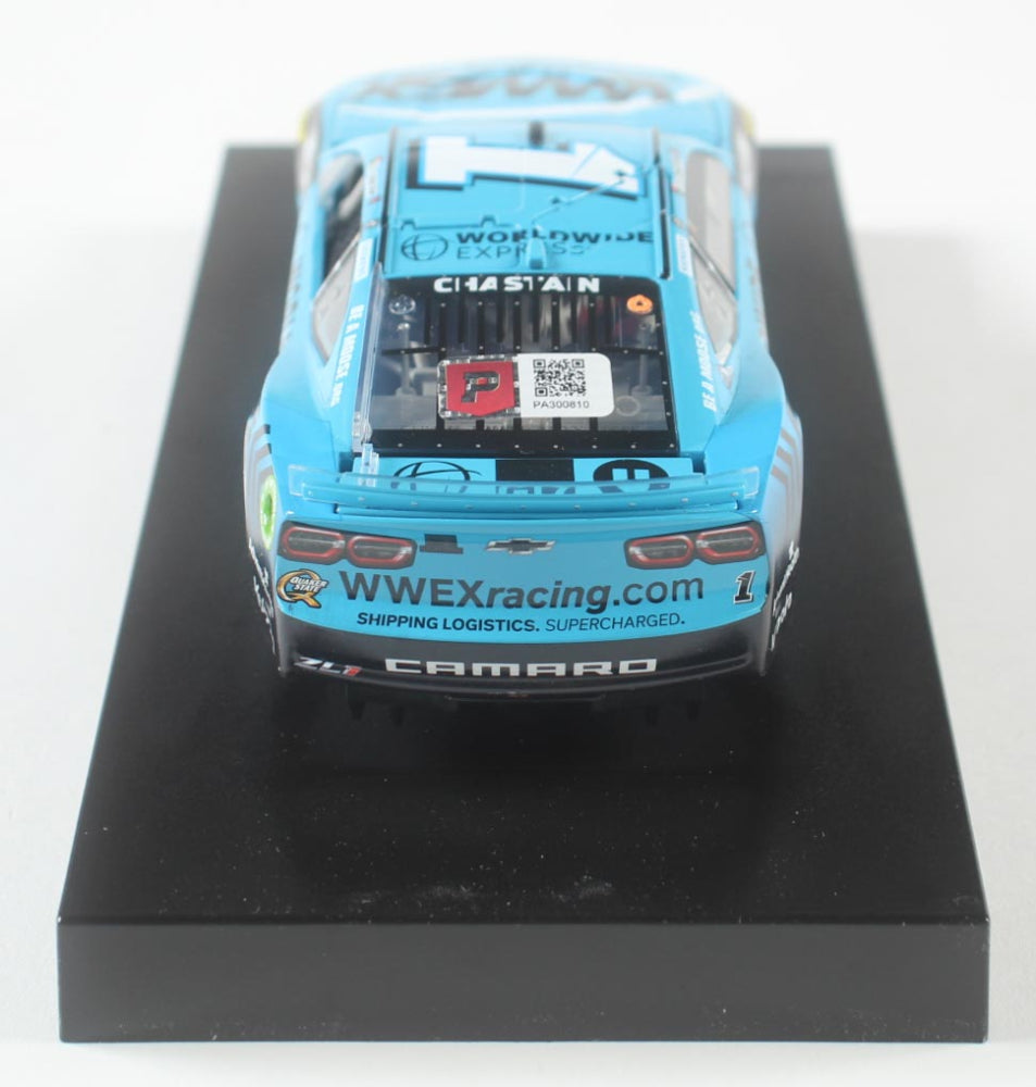 Ross Chastain Signed 2023 #1 Worldwide Express Phoenix Win 1:24 Diecast Car (PA)