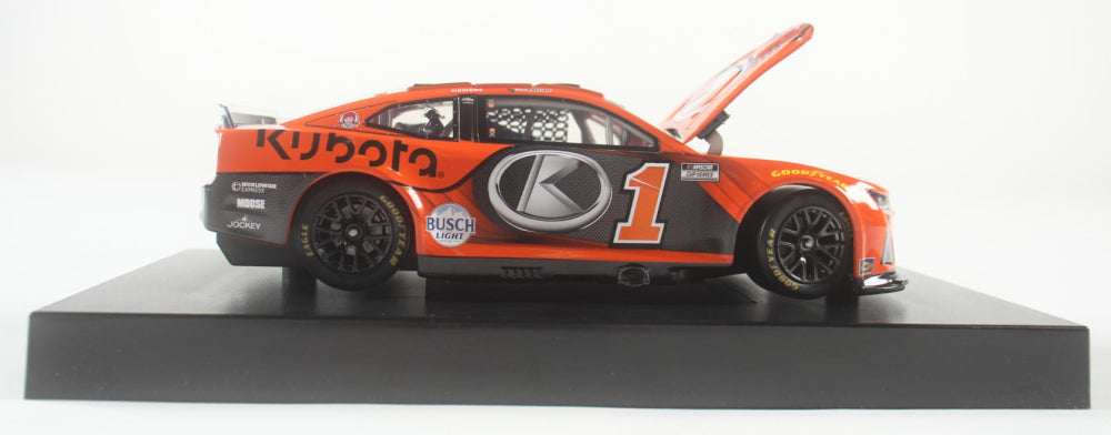 Ross Chastain Signed 2024 #1 Kubota 1:24 Diecast Car (PA)