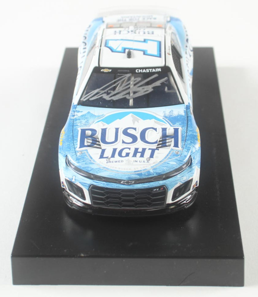 Ross Chastain Signed 2024 #1 Busch Light 1:24 Diecast Car (PA)