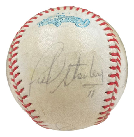 New York Yankees Greats Signed Official AL Baseball Mantle & More BAS AC61977 - Sports Integrity